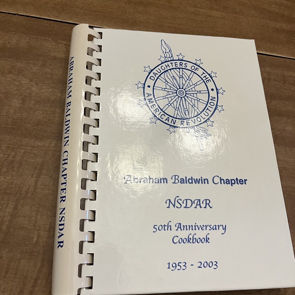 VTG Regional Cookbook Local Comb Carrollton Georgia Abraham Baldwin Chapter